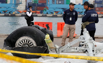 It is still early days in the investigation as forensic officers inspect the wreckage