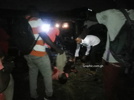 3 cars involved in accident on Michel Camp-Afienya road, one feared dead
