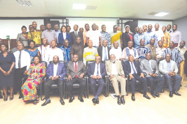 Participants after the opening ceremony. Picture: EMMANUEL ASAMOAH ADDAI  