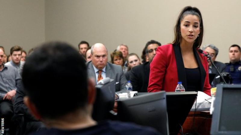 Olympic champion Aly Raisman was one of Nassar's victims