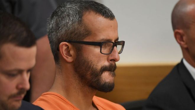 Chris Watts, seen here shortly after his arrest in August, pled guilty to all nine charges against him