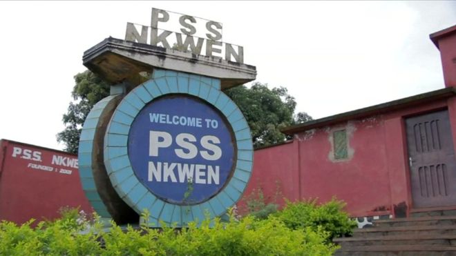 The pupils were taken from the Presbyterian Secondary School in Bamenda