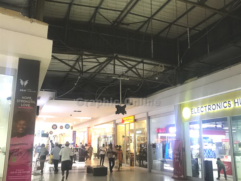 Accra Mall resumes full operations after ceiling mishap