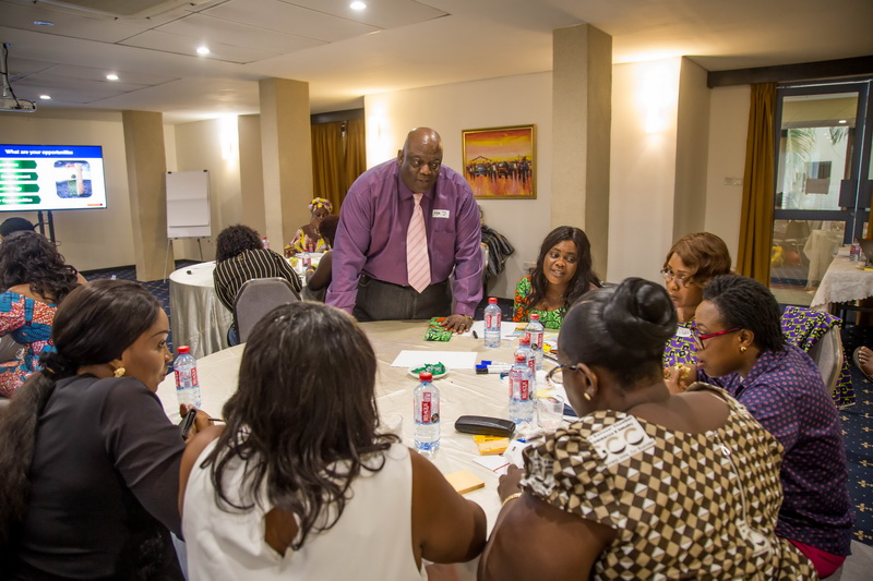 Director of Business Operations of Dalex Finance, Joe Jackson interacting with participants