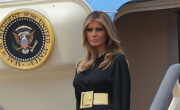 Melania Trump arrives in Ghana today