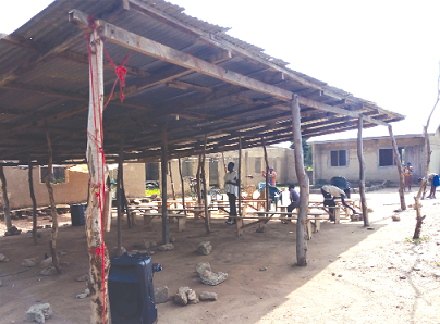 30 children abandon school, pitch camp in church