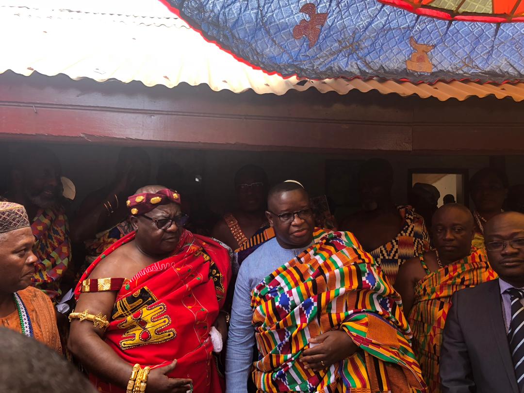 Visiting Sierra Leonean President calls on Aburihene