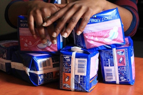 South Africa removes tax on sanitary pads
