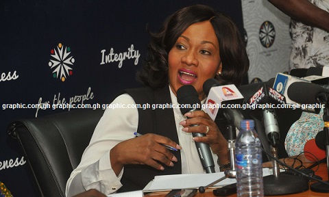 Mrs Jean Mensa, EC Chairperson