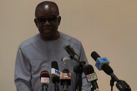 National Security Minister Albert Kan-Dapaah