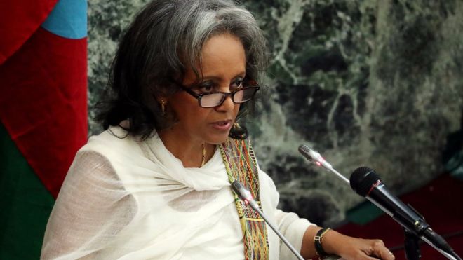 Sahle-Work Zewde promised to focus on gender equality and promoting peace