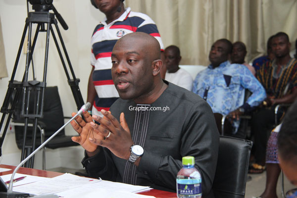 Kojo Oppong Nkrumah - Minister of Information