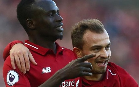VIDEO: Liverpool climb top with 4-1 Cardiff victory