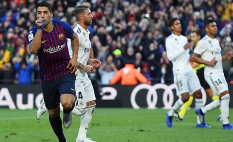 El Clasico: Suarez hat-trick inspires Barca's 5-1 win (VIDEO)