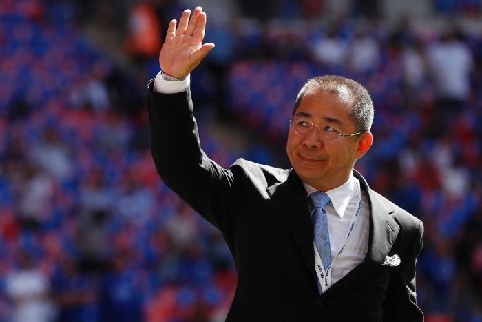 "He made us champions, so he's a champion" - Leicester fans pay tribute to the club's owner