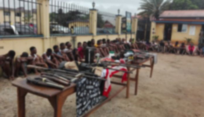 150 Suspected criminals arrested in Accra