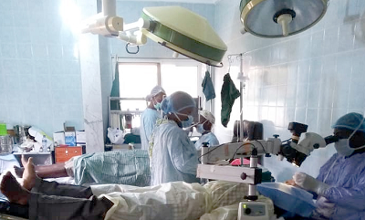 Some patients going through surgery