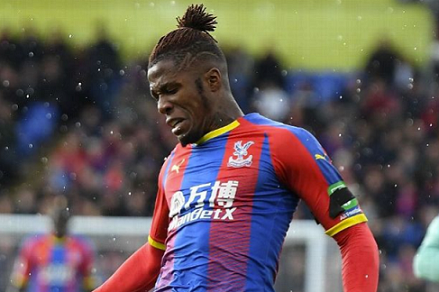 Crystal Palace winger Wilfried Zaha