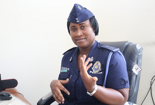 Accra Regional Police Command, Deputy Superintendent of Police (DSP) Mrs Afia Tenge