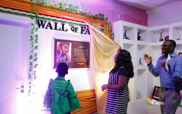 DJ Switch honoured with ‘Wall of Fame’ by TV3