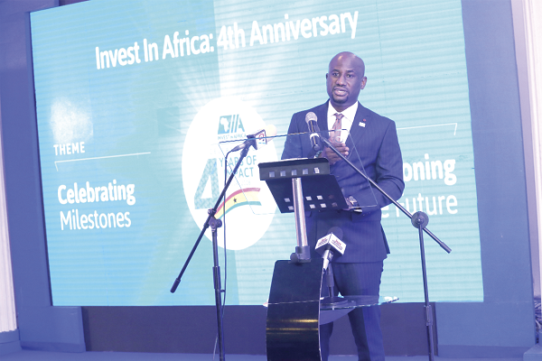 Mr Clarence Nartey — Country Director of IIA.