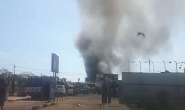 Fire destroys properties at Konkomba Market