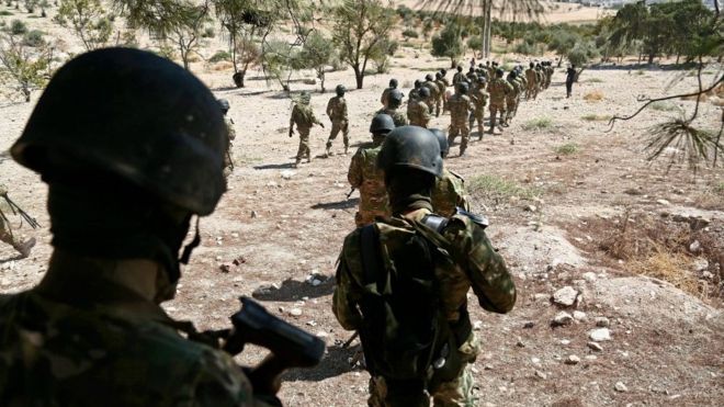 Rebel fighters in Idlib are preparing for an attack by pro-government forces