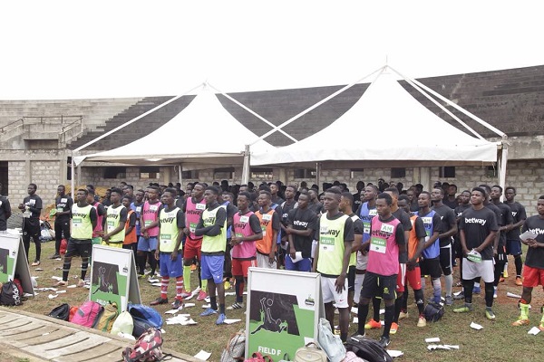 Betway Talent Search trialists face nervous wait