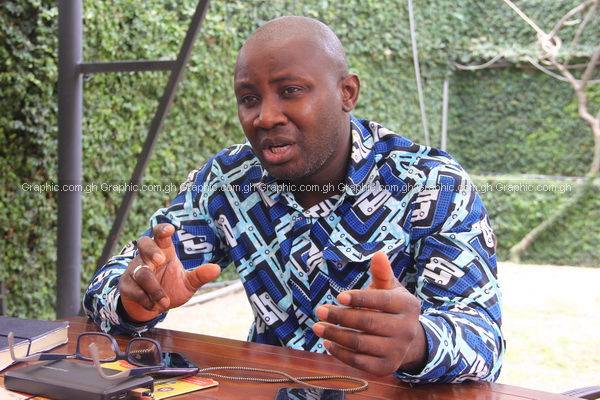 Dr Ibrahim Anyars, CEO of the Nations Builders Corp (NABCo)