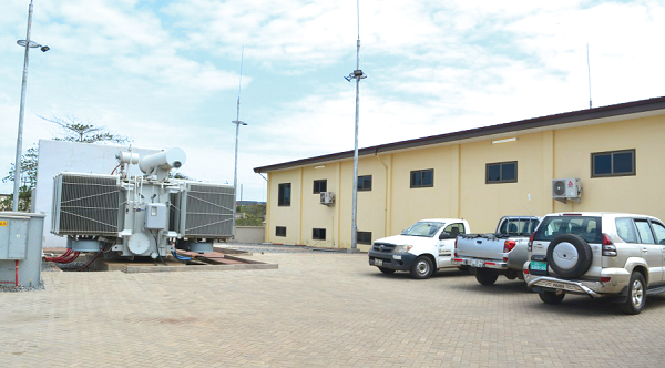 Section of the newly contructed sub-station. PICTURES: DELLA RUSSEL OCLOO