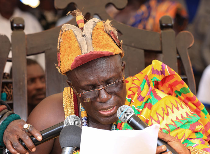 'Thank you for free SHS' - Awulae Attibrukusu to Akufo-Addo