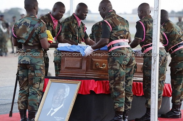 Why you can't see Kofi Annan's body