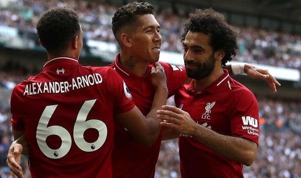 VIDEO: Liverpool edge Tottenham 2-1 to maintain perfect start