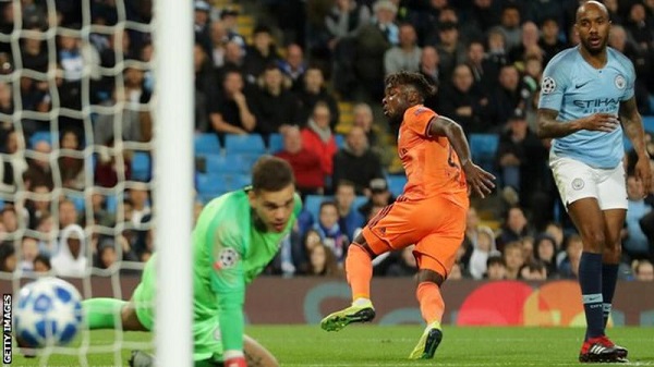 Champions League: Lyon stuns Manchester City (video)