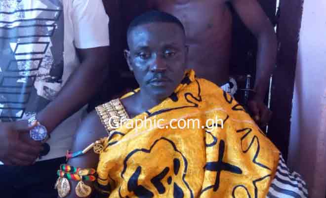 Ogyedom Appiah Kubi, Omanhene of Sankore