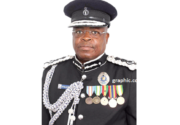The new Deputy IGP - COP Mr Oppong Boanuh
