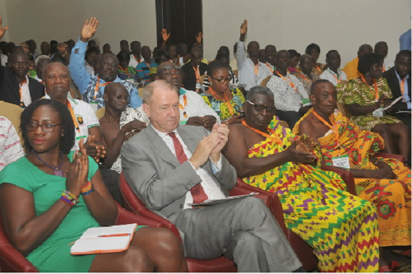 Some participants in the First Global Cocoa Farmers Conference