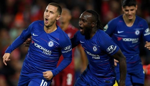 VIDEO: Hazard stunner dumps Liverpool out of Carabao Cup