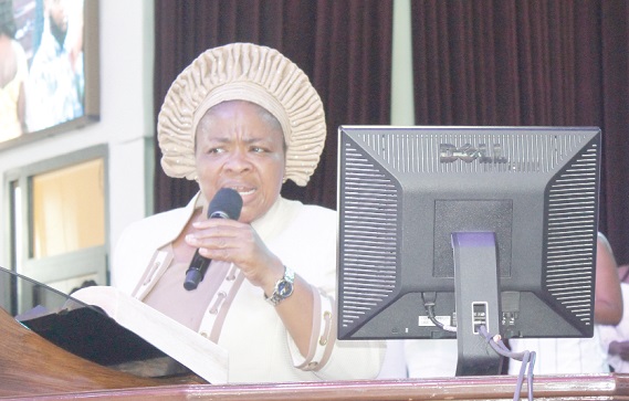 Dr Chidinma Nwaima of the Women of Purpose Ministry International 