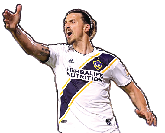 • Zlatan Ibrahimovic — Can’t stop scoring