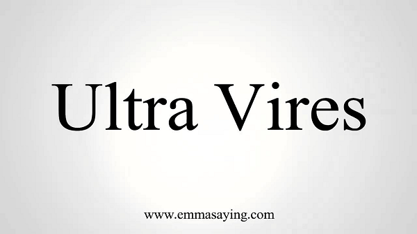 How to Pronounce Ultra Vires