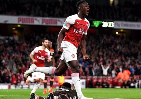 Danny Welbeck has scored four goals in six appearances for Arsenal this season