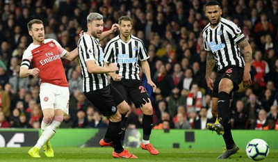 Aaron Ramsey has scored five times for Arsenal this season, with four of those goals coming in the Premier League
