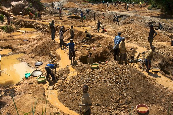  Illegal miners return to business in Western North