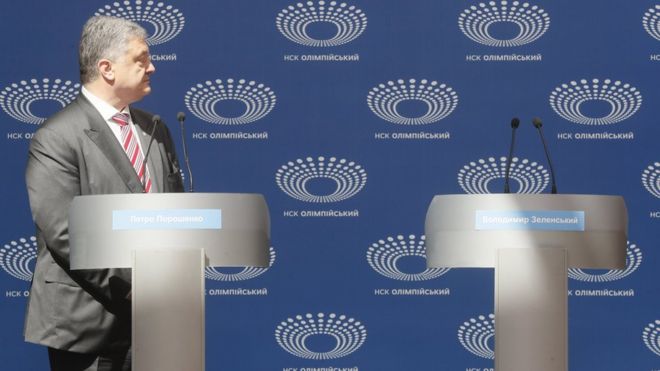  Petro Poroshenko is hoping to win re-election 