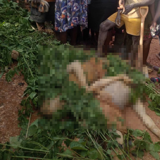 Three people last Monday lost their lives when a pit in which they were prospecting for gold caved in and collapsed on them.