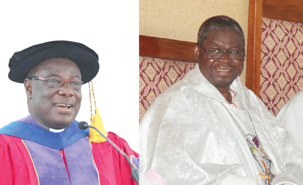 Rt Rev. Professor Joseph Obiri Yeboah Mante and The Most Rev. Philip Naameh
