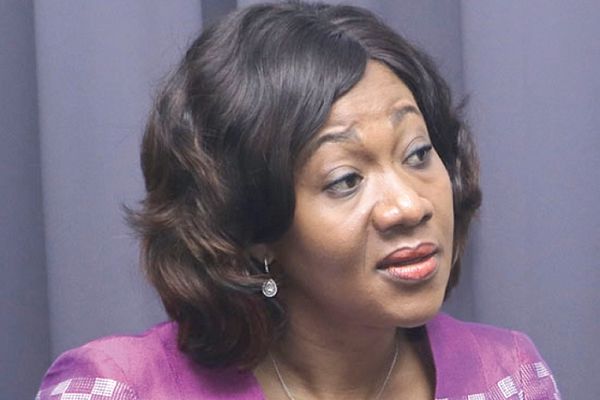 Mrs Jean Mensa — Chairperson of the Electoral Commission