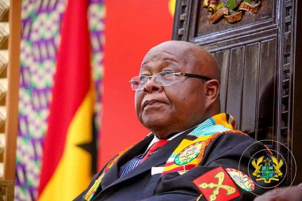 Speaker of Parliament, Professor Aaron Michael Oquaye
