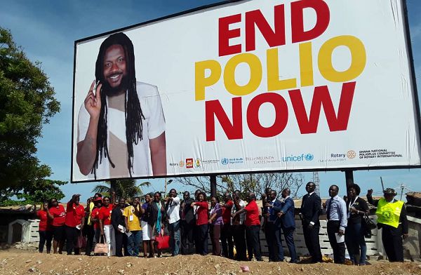 Ghana celebrates 10 years of polio-free status, mounts 2 billboards